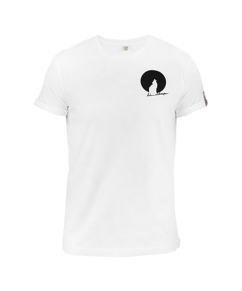 Herren T-Shirt Wolfsgeheul von himmelskoerper, vorne