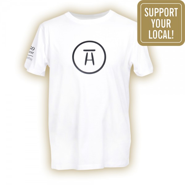 #stubenhocker T-Shirt Männer, vorne (Support your local)